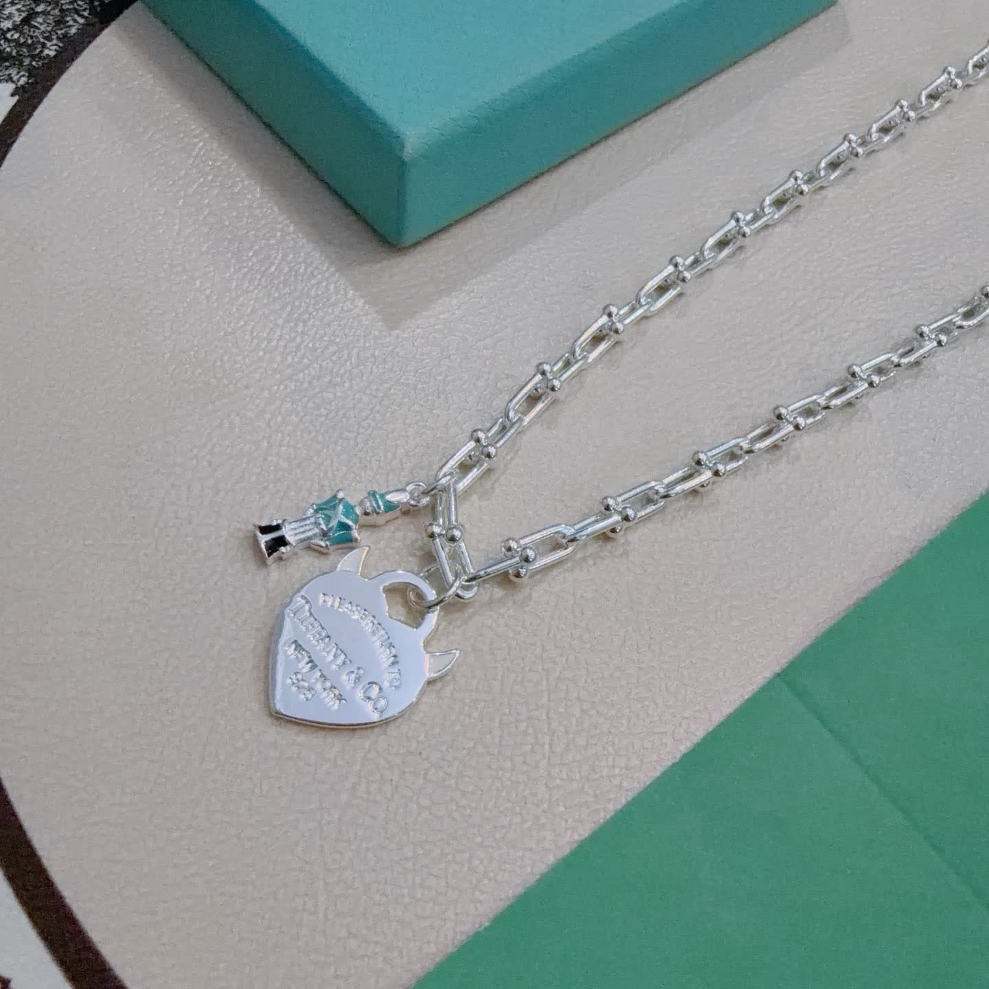 Tiffany & Co. Heart Tag Necklace